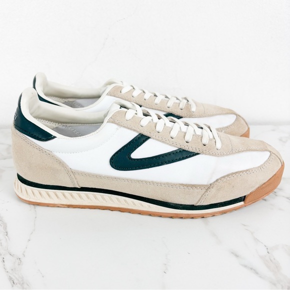 Tretorn Rawlins 2.0 Women’s Leather Sneakers Sz 8 - Picture 2 of 10